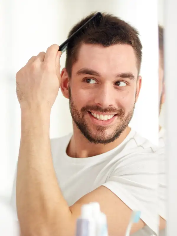 male pattern baldness before and after