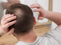 Male Pattern Baldness Treatment Airmont, NY Male Pattern Baldness Treatment Airmont, man looking at mirror